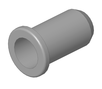 Insert nut M6 x 17 STAINLESS STEELInsert nut M6 x 17 STAINLESS STEEL