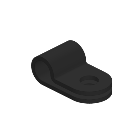 Clip Ø5 mm Black n°2Clip Ø5 mm Black n°2