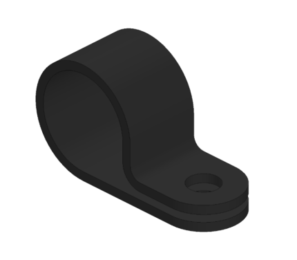 Clip Ø12.5 mm Black n°7Clip Ø12.5 mm Black n°7