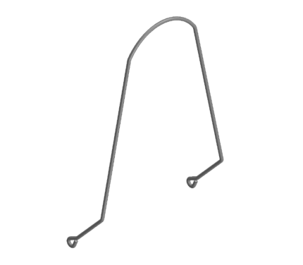 Front mudguard rodFront mudguard rod